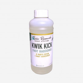 0.9 kg de durcisseur époxy Kwick Kick, RESIN RESEARCH