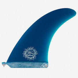 Dérive longboard - BREWER Fiberglass Blue 8, FUTURES.