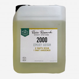 5.00 kg de resina epoxi 2000 clear, RESIN RESEARCH