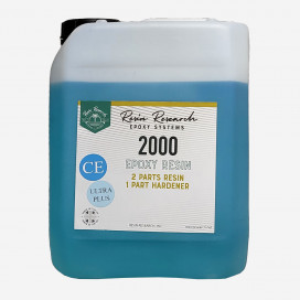 5.00 kg de résine époxy 2000 CE blue, RESIN RESEARCH
