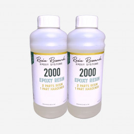 2.00 kg - 2000 clear Epoxy Resin, RESIN RESEARCH