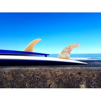 Dérive single longboard 7.5 - Fibre motif Balea, VIRAL SURF