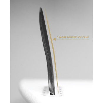 Dérives Thruster - Vector 3/2 ALPHA series Carbon Grey Thruster Set - taille L, FUTURES.