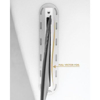 Dérives Thruster - Vector 3/2 ALPHA series Carbon Grey Thruster Set - taille L, FUTURES.