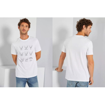 T-shirt Shaper House Tails - White