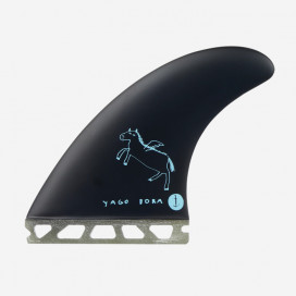 Dérives Thrusters Single Tab - Yoga Dora Black - size M, CAPTAIN FIN CO