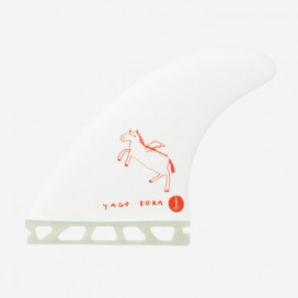 Dérives Thrusters Single Tab - Yoga Dora White - size M, CAPTAIN FIN CO