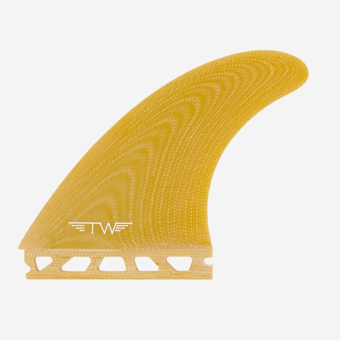 Dérives 5-fins Single Tab - Tyler Warren Yellow - size L, CAPTAIN FIN CO