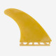 Dérives 5-fins Single Tab - Tyler Warren Yellow - size L, CAPTAIN FIN CO