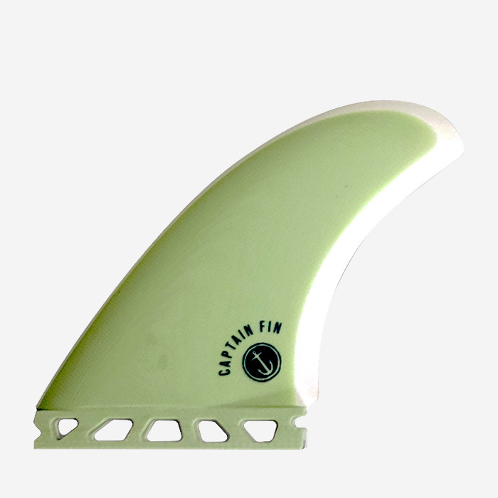 Dérives Twins Single Tab - CF Fiberglass Mist Green, CAPTAIN FIN CO