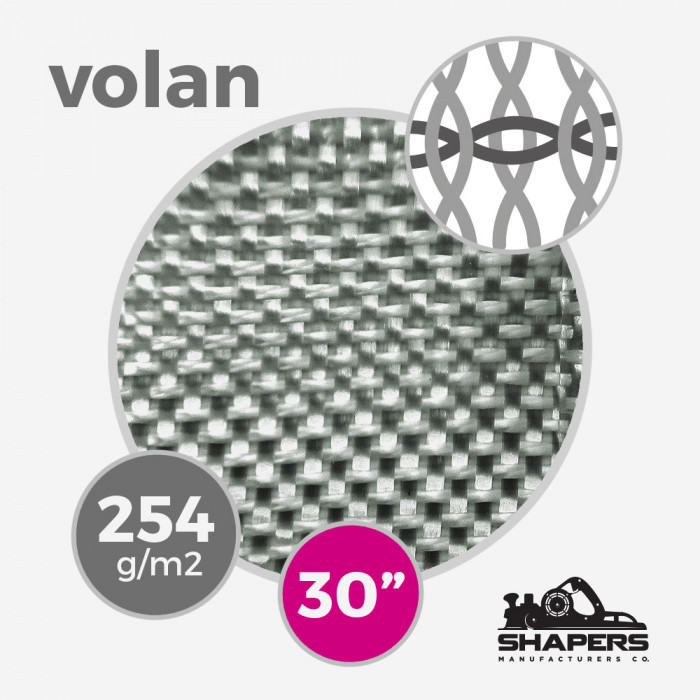 Fiberglass Volan - 7.5 oz - 210 gr/m - 76,2 cm, SHAPERS COMPOSITES