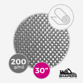 Tissu de fibre de verre Shapers - 6 oz - 200 gr/m - largeur 76,2 cm (rouleau), SHAPERS