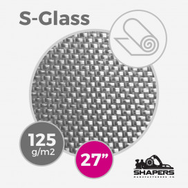 Tissu de fibre de verre S2-Glass Shapers - 4 oz - 125 gr/m - largeur 68,5 cm (rouleau), SHAPERS