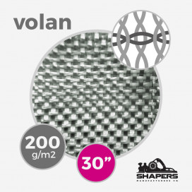 Tissu de fibre de verre Volan Shapers - 6 oz - 170 gr/m - largeur 76,2 cm, SHAPERS COMPOSITES