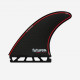 Thruster fins - Jordy SMITH RTM Hex Black/White Camo design - L, FUTURES.