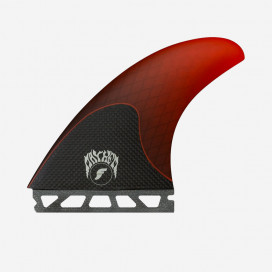 Dérives Thruster - MAYHEM / LOST - RTM Hex Red Signature fins - Taille L, FUTURES.