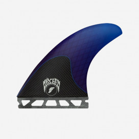 MAYHEM / LOST - Medium RTM Hex Yellow / Blue Signature fins, FUTURES.