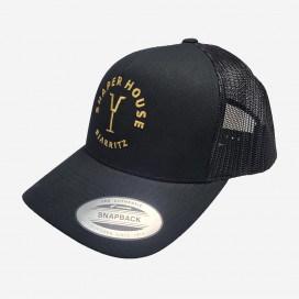 Shaper House embroidered cap - Black & Gold