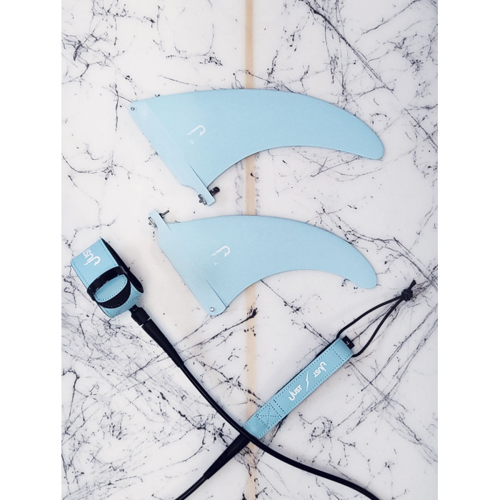 Leash surf Premium - Regular 7'0'' x 7mm - Bleu