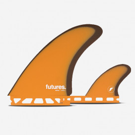 Dérives Twin +1 - Akila Fiberglass Orange & Brown, FUTURES.