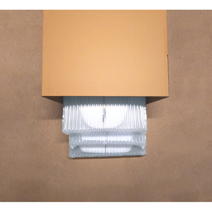 Inflatable air packaging for surfboards - M size part