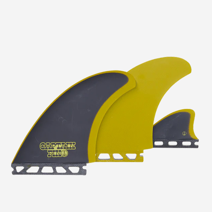 Quillas Twin - CF TEAM Fiberglass Gold, CAPTAIN FIN CO