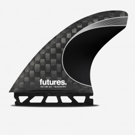 Quillas Thruster - Vector 3/2 Large Blackstix Silver, FUTURES.