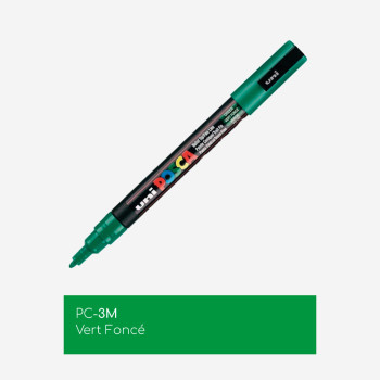 MARCADOR POSCA VERDE PC3M (punta 1.5mm linea fina)