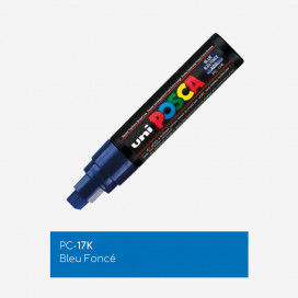 NAVY BLUE POSCA PAINT MARKER PC17K (15mm extra broad tip)