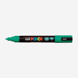 Marqueur couleur vert foncéPC5M (pointe moyenne 2,5mm), POSCA