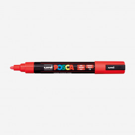 Marqueur couleur rouge PC5M (pointe moyenne 2,5mm), POSCA