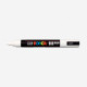 Marqueur couleur blanc PC5M (pointe moyenne 2,5mm), POSCA