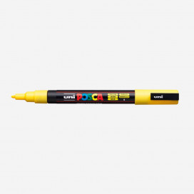 Marqueur couleur jaune PC3M (pointe fine 1,5mm), POSCA