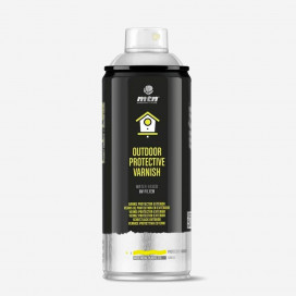 Bombe de vernis à base eau PRO mat - 400ml, MONTANA