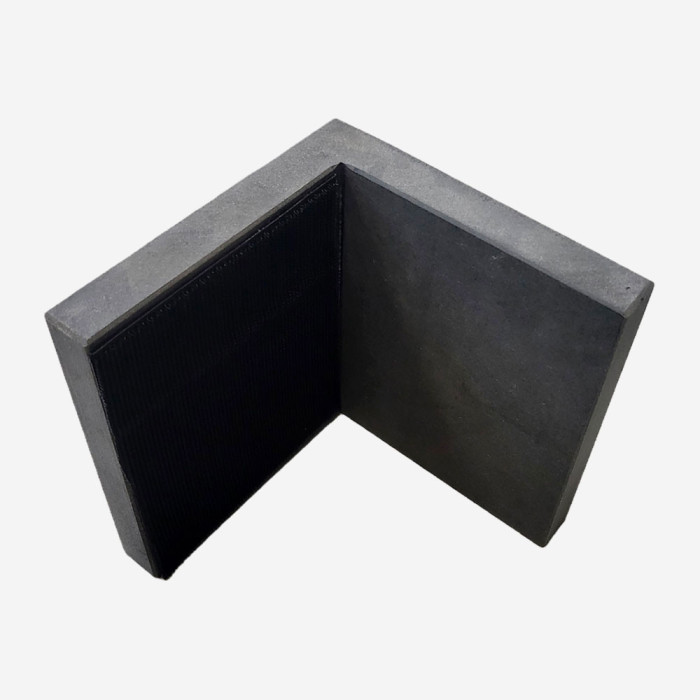 Calle à 90° en bois