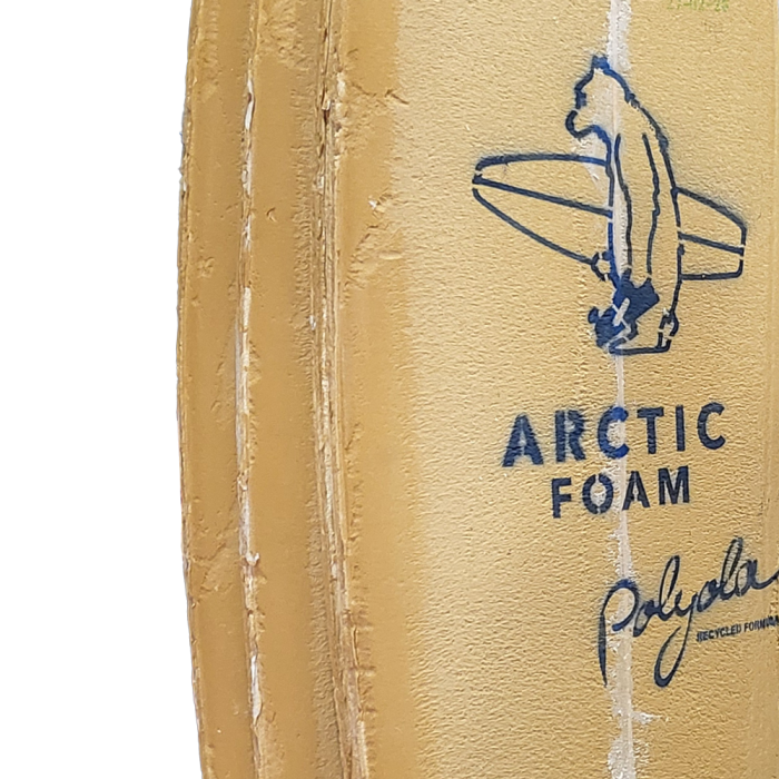 6'4'' SBF Shortboard - Polyola Green density - 1/8'' Ply stringer, ARCTIC FOAM