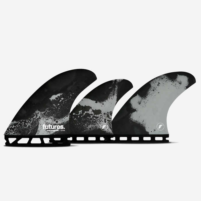 5-fins - CHRISTENSON - RTM Hex Grey - Taille M, FUTURES.