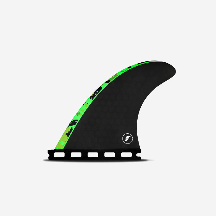 Dérives Thruster - John John FLORENCE signature Range - Honeycomb Neon Green - XS, FUTURES.