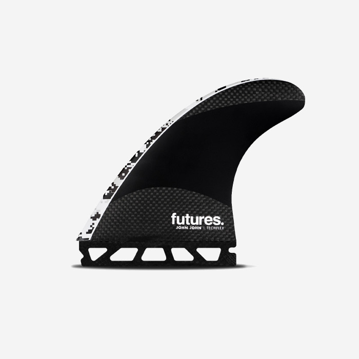 Quillas Thruster - John John FLORENCE signature Range - Techflex Digi White - PRO, FUTURES.