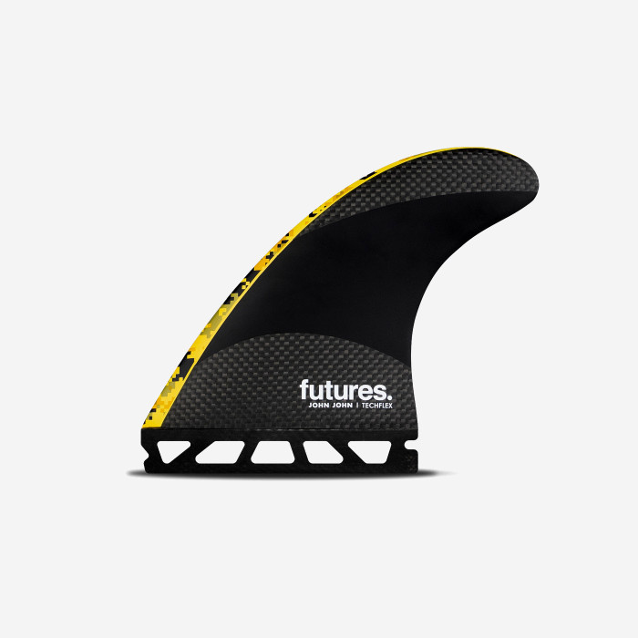 Quillas Thruster - John John FLORENCE signature Range - Techflex Digi Yellow - M, FUTURES.