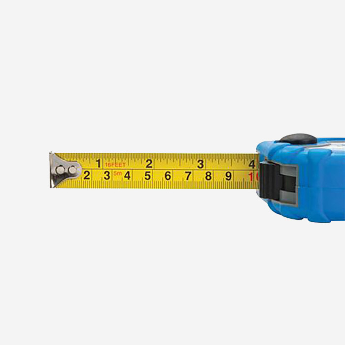 Tape Measure “Measure Mate” 5 m / 16 ft – metric & imperial graduations, SILVERLINE
