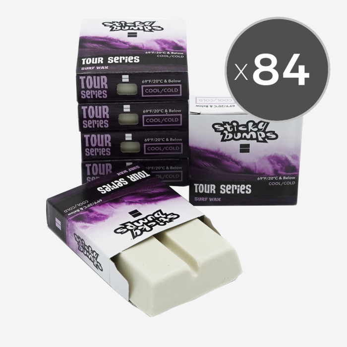 Sticky Bumps Tour Series Boxed Cool / Cold Water Surf Wax x84