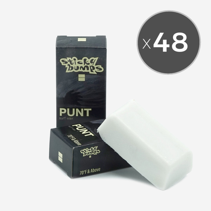 Sticky Bumps Punt Warm / Tropical Water Surf Aerial Wax (bit) x48