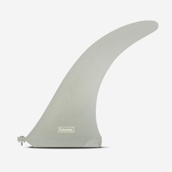Longboard fins - Alex Knost Fiberglass Clear 9.5, FUTURES.