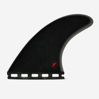 Thruster fins - Eric Arakawa - Large - fiberglass black / grey, FUTURES.
