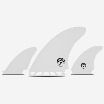 Twinzer fins - Mayhem Twinzer Plus - Large - fiberglass white, FUTURES.