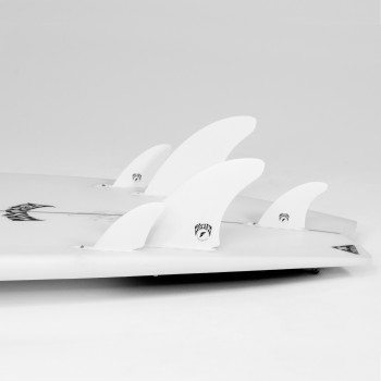 Twinzer fins - Mayhem Twinzer Plus - Large - fiberglass white, FUTURES.