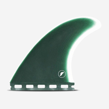 Dérives Thruster - FTP1 Control Series fiberglass White / Forest Green, FUTURES.