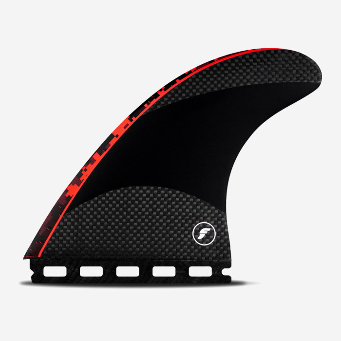 Dérives Thruster - John John FLORENCE signature Range - Techflex Digi Red - L, FUTURES.