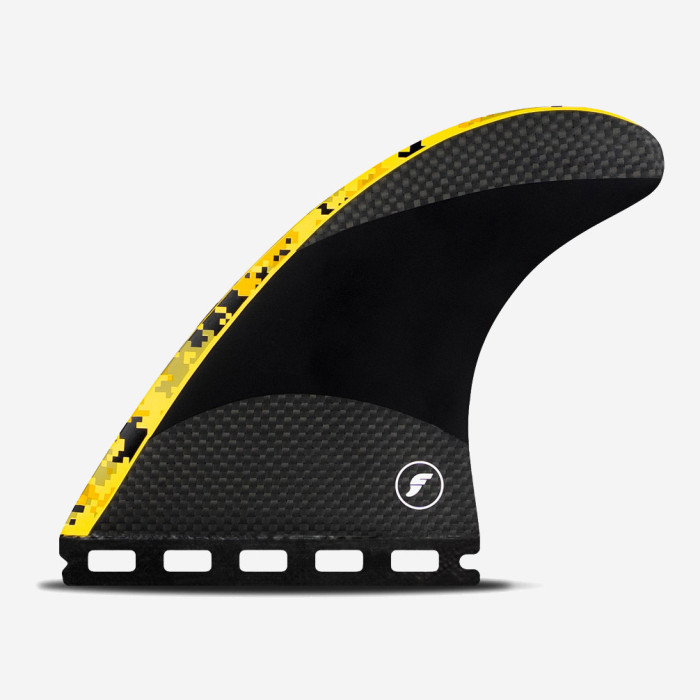 Dérives Thruster - John John FLORENCE signature Range - Techflex Digi Yellow - M, FUTURES.